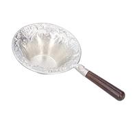 RASTKY Colino da tè in Stile Giapponese, Filtro Fine e Durevole, Infusore per Foglie di tè, per la Preparazione di Foglie Sfuse per gli Amanti del, in Latta, 5,9x3,1 Pollici (Scarico per il in