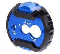 RASTKY Colorfast Antiruggine Adatto per il Tappo di Copertura della Serratura della Sella Adatto per Nmax 125 150 155 2015-2019, Installazione Fissa Semplice (BLUE)