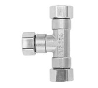 RASTKY Connettore per Tubo in Acciaio Inossidabile Raccordo per Tubo in Acciaio Inossidabile Tee 304 Connettore per in Adattatore per Pipeline G1/2 Adattatore per Forma d'acqua (Filettatura femmina)