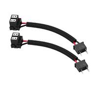 RASTKY Connettore/spina/Adattatore per Estensione Fari e Fendinebbia H7 - Cavo Adattatore in Ceramica con Elevata Resistenza Al Calore, LED, SMD, Cavo 14 AWG, Plug and Play, Lampadine Perfette per