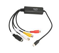 RASTKY Convertitore di Schede di Acquisizione Video di Tipo C. Convertitore di Registrazione Full Motion Facile da Usare DVD VCD MP4 per Videocamere DV Videoregistratori Lettori DVD, Adatto per