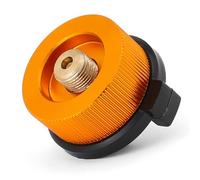 RASTKY Convertitore per Bombole di Gas da Esterno Testa di Conversione per Serbatoio di Gas Leggero per Campeggio, Lega di Alluminio, 1 Adattatore per Fornello da Campeggio