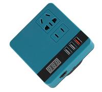 RASTKY Convertitore Portatile Preciso per Auto Display Efficiente della Tensione Carica Intelligente Convertitore di Batteria per Utensili Elettrici per Lavori All'aperto 120 W (Picco 300 W)