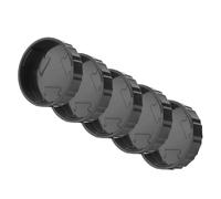 RASTKY Coperchio Protettivo per Obiettivo della Fotocamera Tappo Posteriore in Plastica da 5 Pezzi per Obiettivo SLR Yashica C Y Mount Leggero Portatile