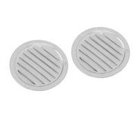 RASTKY Copertura d'Aria con Feritoia in Acciaio Inossidabile per Sfiato 2 Pezzi Copertura di Ventilazione Antipioggia di Grado Marino per Yacht per Barche Marine, Antivento Efficace per Barche,