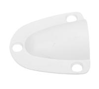 RASTKY Copertura per Cavo Marino per Barche - Copertura per Sfiato per Cavo Marino Multifunzionale per Sfiato per Barca in Plastica con 6 Viti Yacht - per Cablaggio Trasduttore per Barca (White)