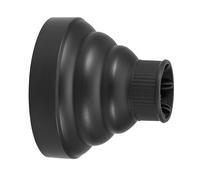 RASTKY Copertura per Diffusore per Asciugacapelli Pieghevole in Silicone in 5 Colori per lo Styling - Protegge i Capelli Dai Danni Dovuti Al Calore, Ideale per gli Utenti di Strumenti per (BLACK)