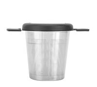 RASTKY Coppetta con Filtro per il tè in Acciaio Inossidabile con Coperchio a Cono, Filtro per il tè e Filtri Perfetti, Design Facile da Pulire, I-Heatle