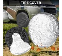 RASTKY Copriruota di Scorta Copriruota Universale Adatto per, Auto, Camion, SUV (4)