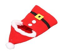 RASTKY Costume Natalizio, Vestiti per Uccelli Impagliati, Caldi e alla Moda per Parrocchetti, Calopsitte, Lavabili in Lavatrice per Mostre di Animali Domestici (S)