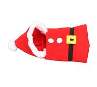 RASTKY Costume Natalizio, Vestiti per Uccelli Impagliati, Caldi e alla Moda per Parrocchetti, Calopsitte, Lavabili in Lavatrice per Mostre di Animali Domestici (XL)