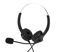 RASTKY Cuffie per Call Center con Cancellazione del Rumore Suono Senza Perdita Comodo per Cuffie Telefoniche per Telefoni Cordless Rotanti a 330° per Rappresentante del Servizio Clienti (#2)