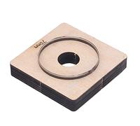 RASTKY Cuoio Taglio Muore a Forma Rotonda Cutter Punzone 70 Mm in Gomma e Artigianato in Pelle - Progetti per Utensili Muffa Artigiani