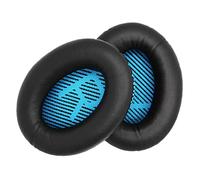 RASTKY Cuscinetti Auricolari per Cuffie QC15 QC25 QC35 Set di Cuscinetti Auricolari in Schiuma Morbida, 1 Paio, con Blu, 3,85x3,07x0,70 Pollici