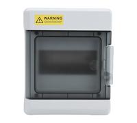 RASTKY Custodia per Interruttore Automatico in Plastica IP66 a 6 Vie con Coperchio Trasparente per Scatola di Distribuzione Impermeabile a Ispezione Rapida per e Centro Commerciale 7,5"