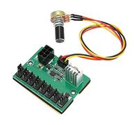 RASTKY Custodia per PC Ventola di Raffreddamento Hub Regolatore di velocità Regolatore di Tensione Splitter a 8 Vie per Ventole a 2 Pin 3 Pin 4 "+ Giocatori