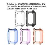 RASTKY Custodia Protettiva Flessibile in TPU per Bip S/Bip Lite 1S/ A1608 | Copertura Trasparente Trasparente | Protezione Completa | Accesso Facile | Materiale Siliconico | 42 Mm 1,65 Pollici |