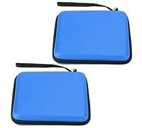 RASTKY Custodia Rigida in EVA da 2 Pezzi Borsa Portatile per Riporre Oggetti2DS - Custodie Protettive con AllacciaturaConsole di Gioco, Design Antiurto e ImpermeabileProtezione Avanzata (BLUE)