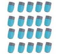 RASTKY Dadi di Bloccaggio Connettori per Tubi in PE 16 Mm - 15 Connettori Dadi Bloccati per Tubi di Irrigazione di Bloccaggio per per in PE 16 Mm - Raccordi di Accoppiamento per di Irrigazione