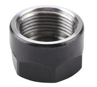 RASTKY Dado di Serraggio della Pinza Tipo ER11 di Alta qualità con Elevata, Materiale Durevole 42crMo, Sabbiatura Bianco Argento, 1 Pezzo per Assemblaggio Nave (M15*1 ER11A)