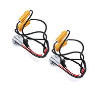 RASTKY Decodificatore LED 2 Pezzi 1157 Cancellatore Senza Errori Flash da 50 W, Montaggio Facile per Fendinebbia per Auto, Resistenza di Carico Adatta per DRL