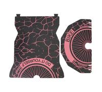 RASTKY Deflettore per Copertura per Lavaggio Resistente All'olio per Bici Protezione per Freno a Disco per Bici Resistente All'usura per da Strada, Copertura per Pulizia in Materiale PP5