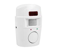RASTKY di Allarme Domestico Wireless con Rilevatore di Movimento Preciso per Sicurezza Antifurto con Telecomandi, Adatto per Casa/ufficio/fabbrica ABS Colore: Bianco
