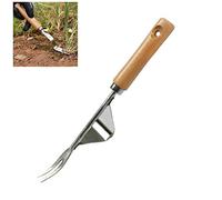 RASTKY Diserbatore Manuale da Giardino, Strumento Premium in Acciaio Inossidabile per Rimuovere Scarafaggi, Denti di Leone e Altro, Estrattore Manuale di Erbacce da 30 Cm per Appassionati di (Colore