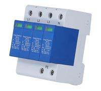 RASTKY Dispositivo di Protezione Contro le Sovratensioni CA Ad Alta Sicurezza 4P 40KA Scaricatore di Bassa Tensione su Guida da 35 Mm per Interferenze Elettromagnetiche AC385V