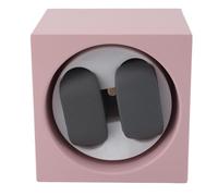 RASTKY Doppio Caricatore Automatico per Orologi con USB e Batteria, 2 velocità, Orologi Automatici Artesign, Visualizzazione e Archiviazione (PINK)