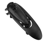 RASTKY Efficiente Apriscatole con Maniglia Rotante 8 in 1 con Bordo Liscio per Campeggio, Materiale ABS e Acciaio Inossidabile (BLACK)