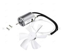 RASTKY Efficiente da 6" Adatto per Pala della Ventola di Sfiato con Foro Rotante di Tipo D per la Circolazione Dell'aria All'interno Dell'auto, Materiale ABS Bianco (#1)