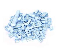 RASTKY Ergonomic Design PBT KeyCaps Ergonomic Design Oil Colorful 108 Key Video Game KeyCap per Tastie di Tastiera PBT Meccanica Set di Videogiochi/PC/Accessori/Tasie di Gioco (azzurro)
