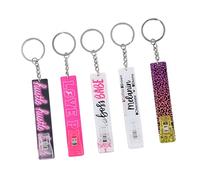 RASTKY Estrattore di Carte Leggero Multiuso con Pinza per Carte con Unghie Lunghe in Acrilico, Set da 5 Pezzi per Porta Biglietti da Visita, Accessorio per Borsa