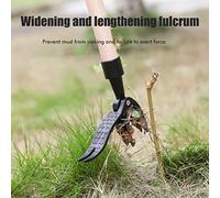 RASTKY Estrattore di Erbacce in Alluminio, Strumento di Rimozione delle Erbacce Antiruggine per Diserbo Senza Sforzo, Protezione di Vita e Ginocchia, con Artiglio Regolabile, Dimensioni: 14,4 * 13,8