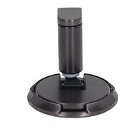 RASTKY Fermaporta Regolabile in Lega di Zinco, Senza Magnete, per Uso Domestico e in Ufficio (Grigio canna di fucile)