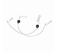 RASTKY Filo Carrozzeria Auto RC con Fermo a Vite 1/10 Modello di Auto RC - Perno Filo Corpo Perso con Fermo a Vite Arram 1/10 Car (BLACK)