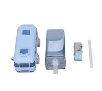 RASTKY FOGO -Un'acqua Impermeabile Prova L'autobus Portatile Facile per i Bambini All'aperto, Bellissima Tazza di Cartoni Animati per Ragazze (Blu 500 ml)