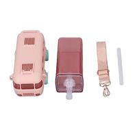 RASTKY FOGO -Un'acqua Impermeabile Prova L'autobus Portatile Facile per i Bambini All'aperto, Bellissima Tazza di Cartoni Animati per Ragazze (Rosa 500 ml)