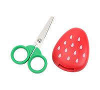 RASTKY Forbici di Sicurezza per Fragole a Forma di Cartone Animato con Magnete per Studenti, Forbici per Bambini Carine per la Decorazione Domestica, di Carta Portatili Leggere per Bambini