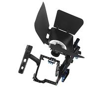 RASTKY Gabbia per Fotocamera con Follow Focus, Scatola Opaca e Copertura Protettiva per Serie GH4, A7S, A7R - Kit di Ripresa Video Completo per Riprese Cinematografiche Avanzate Parole Chiave