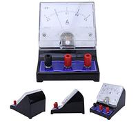 RASTKY Galvanometro Misuratore di Corrente CC 2.5 Livello di Precisione 0~0.6A 0~3A per Esperimenti Educativi, Scelta Manuale del Campo di Misurazione, Scuole Secondarie Tecniche, Dimensioni 133 X