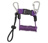 RASTKY Gancio per Molla per Molla per Immersioni in Acciaio Inossidabile Gancio di Immersione Anti-lost con Fibbia a Rilascio Rapido e Design Flessibile (PURPLE)