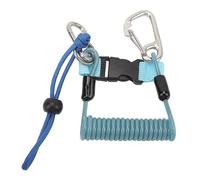 RASTKY Gancio per Molla per Molla per Immersioni in Acciaio Inossidabile Gancio di Immersione Anti-lost con Fibbia a Rilascio Rapido e Design Flessibile (BLUE)