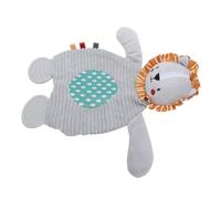 RASTKY Giocattolo da Coccolare per Bambini Coperta di Sicurezza Morbida per Animali Aiuto per la Dentizione per Neonati - Design Adorabile con Suono Increspato Che Promuove L'adesione, Materiale