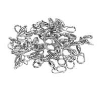 RASTKY Girelle da Pesca Durevoli con Cuscinetti a Sfera per la Pesca in Mare con Girelle a Scatto in Acciaio Inossidabile da 30 Pezzi (1#)