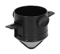 RASTKY Gocciolatore per caffè Riutilizzabile Pieghevole in Acciaio Inossidabile 304 con Manico per Viaggiare o in Campeggio - 1,8 Once