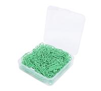 RASTKY Graffette per Animali Clamp/Holder da 100 Pezzi Graffette a Forma di Acciaio Inossidabile Documenti Scolastici per l'ordinamento delle Clamp/Holder a Forma di Cuore d'amore