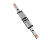 RASTKY Guida Lineare in Acciaio con Cuscinetti a Forte rigidità da 200 Mm con 2 Blocchi Scorrevoli per la Produzione Industriale di Apparecchiature di Automazione