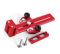 RASTKY Guida per a Strappo Sottile con Rullo Zigrinato a Doppio Cuscinetto da 2" Lavorazione Precisa del Legno, Controllo Stabile, Scanalatura a T da 3/8" X 3/4", Design Ergonomico, Materiale in